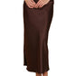 Acetate Slip Skirt-Bottoms-Uniquities
