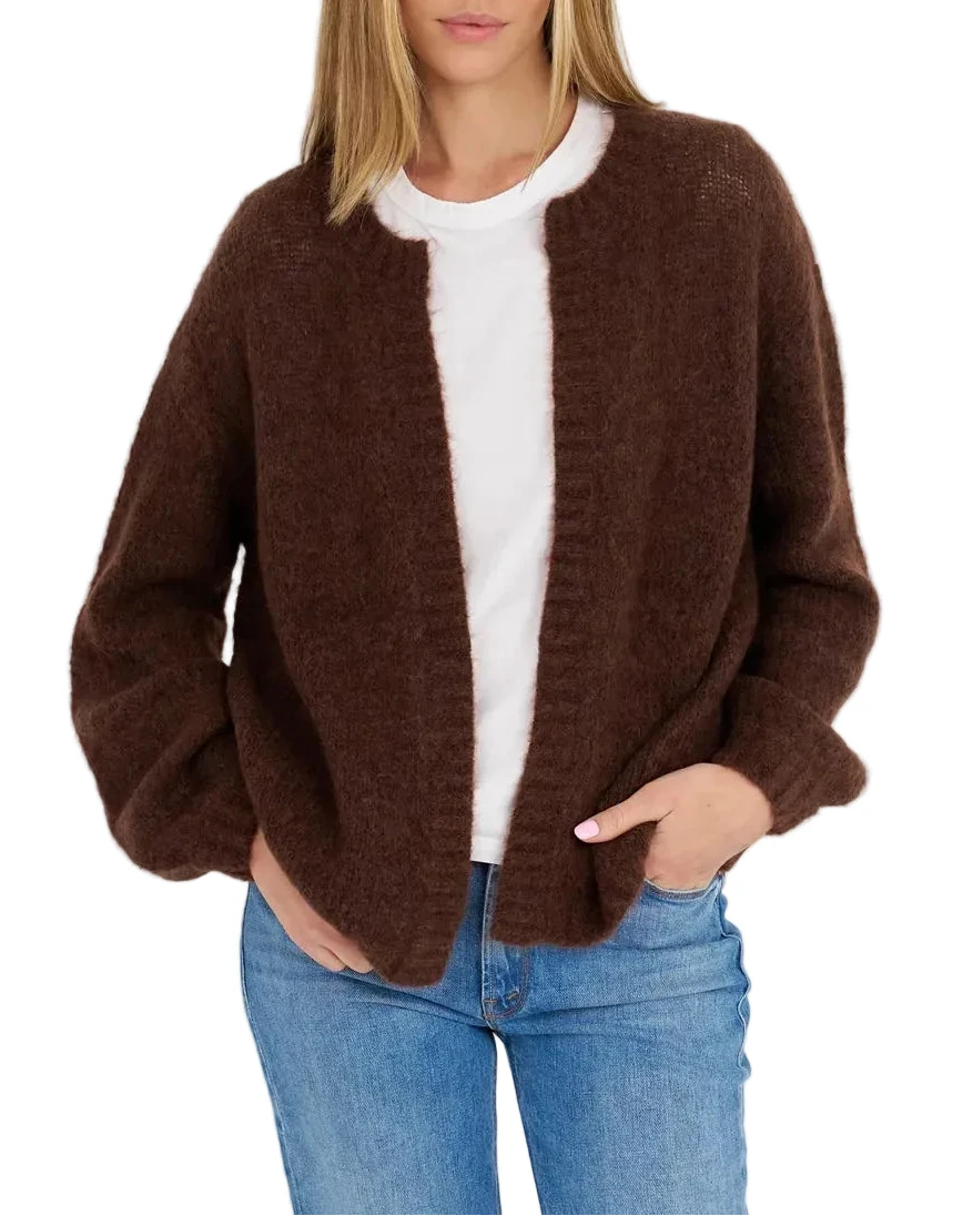 Spencer Mohair Cardigan-Sweaters-Uniquities