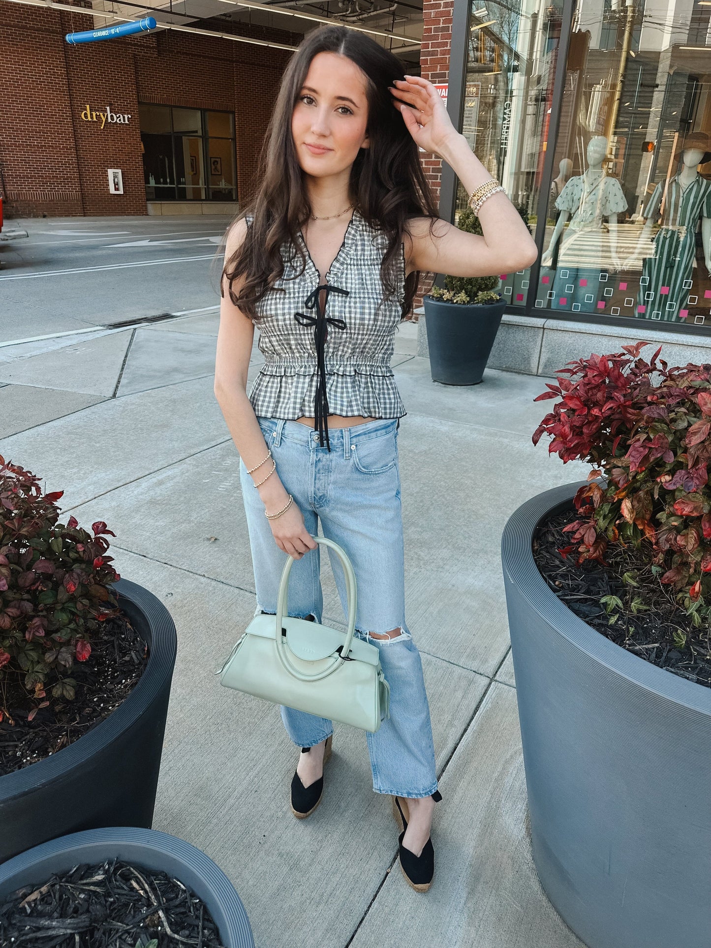 Neve Low Slung Relaxed Jeans in Pagoda-Denim-Uniquities