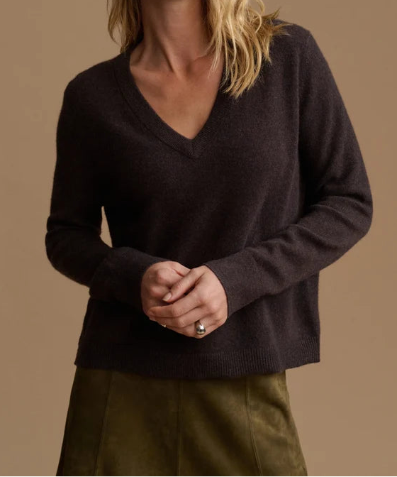Flynn Cashmere V Neck
