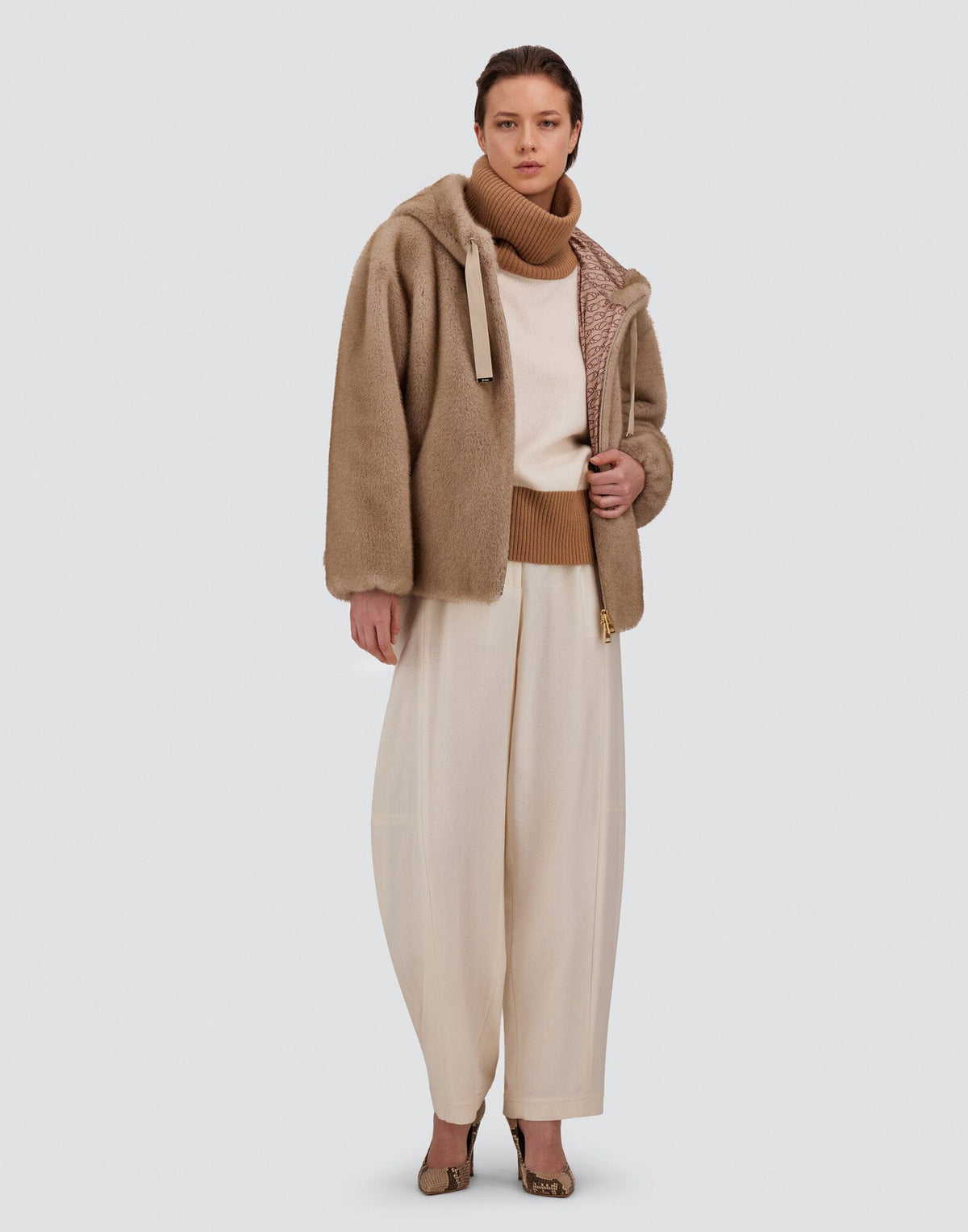 Blouson Jacket with Hood-Jackets-Uniquities