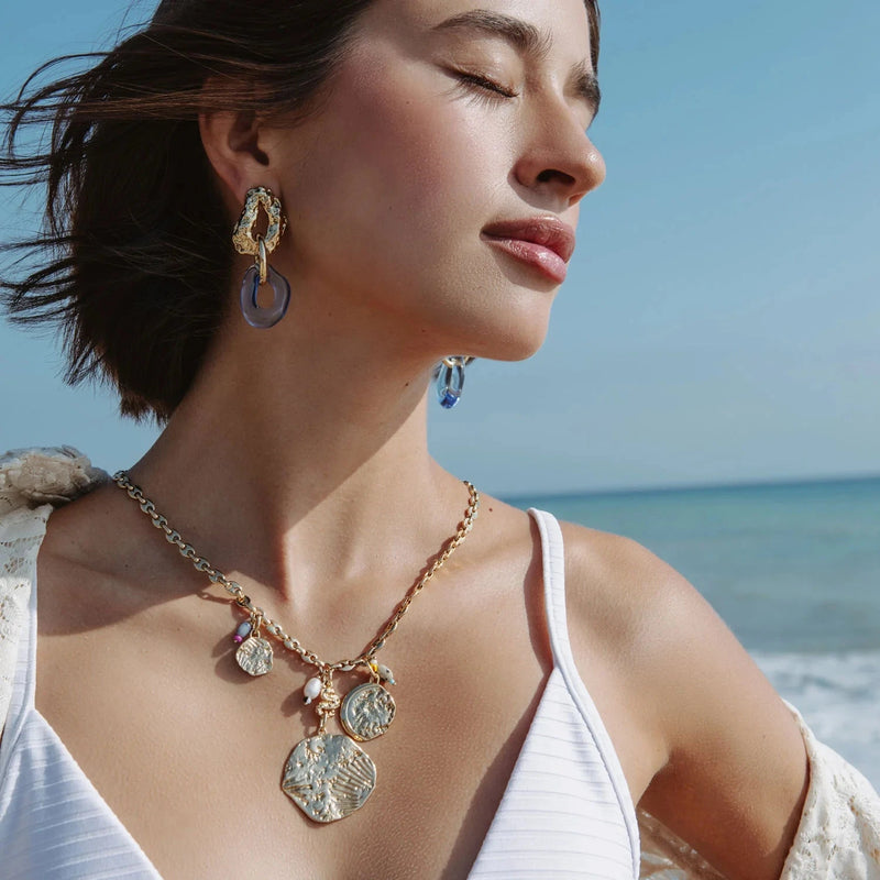 Carmen Charm Necklace-Jewelry-Uniquities