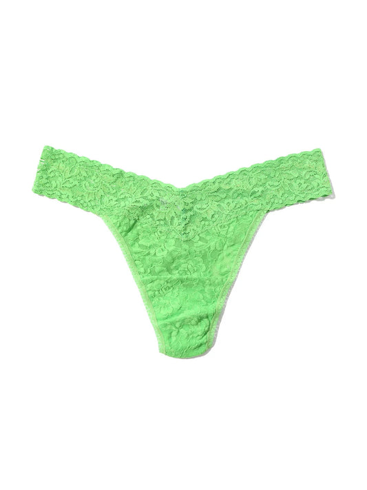 Original Rise Thong Lucky Me Green-Intimates-Uniquities
