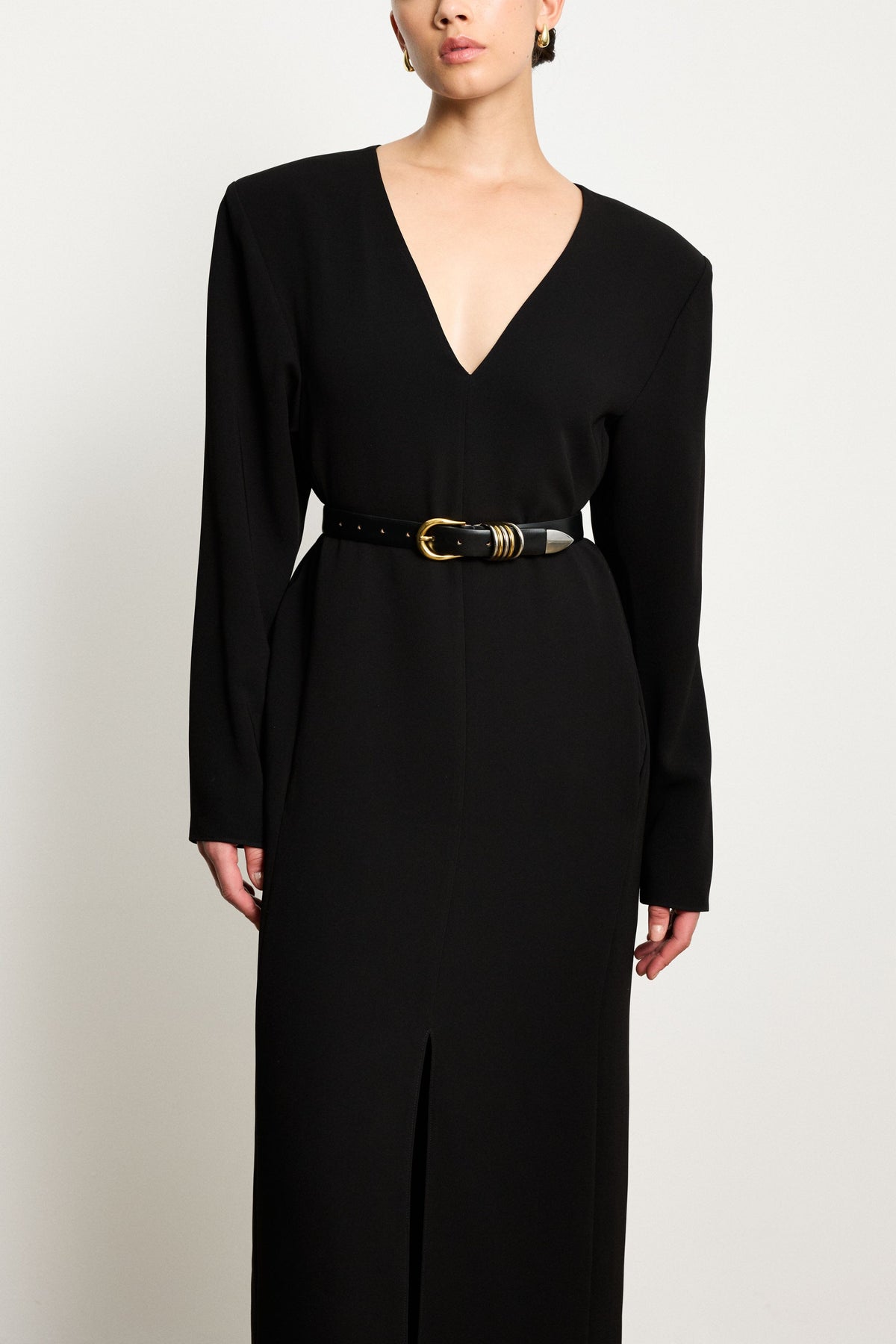 Hollyhock Mixed Metal Belt-Accessories-Uniquities
