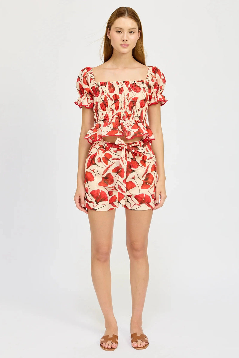 Josie Belted Short-Bottoms-Uniquities