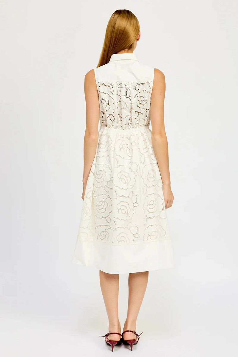 Chloe Belted Midi Dress-Dresses-Uniquities
