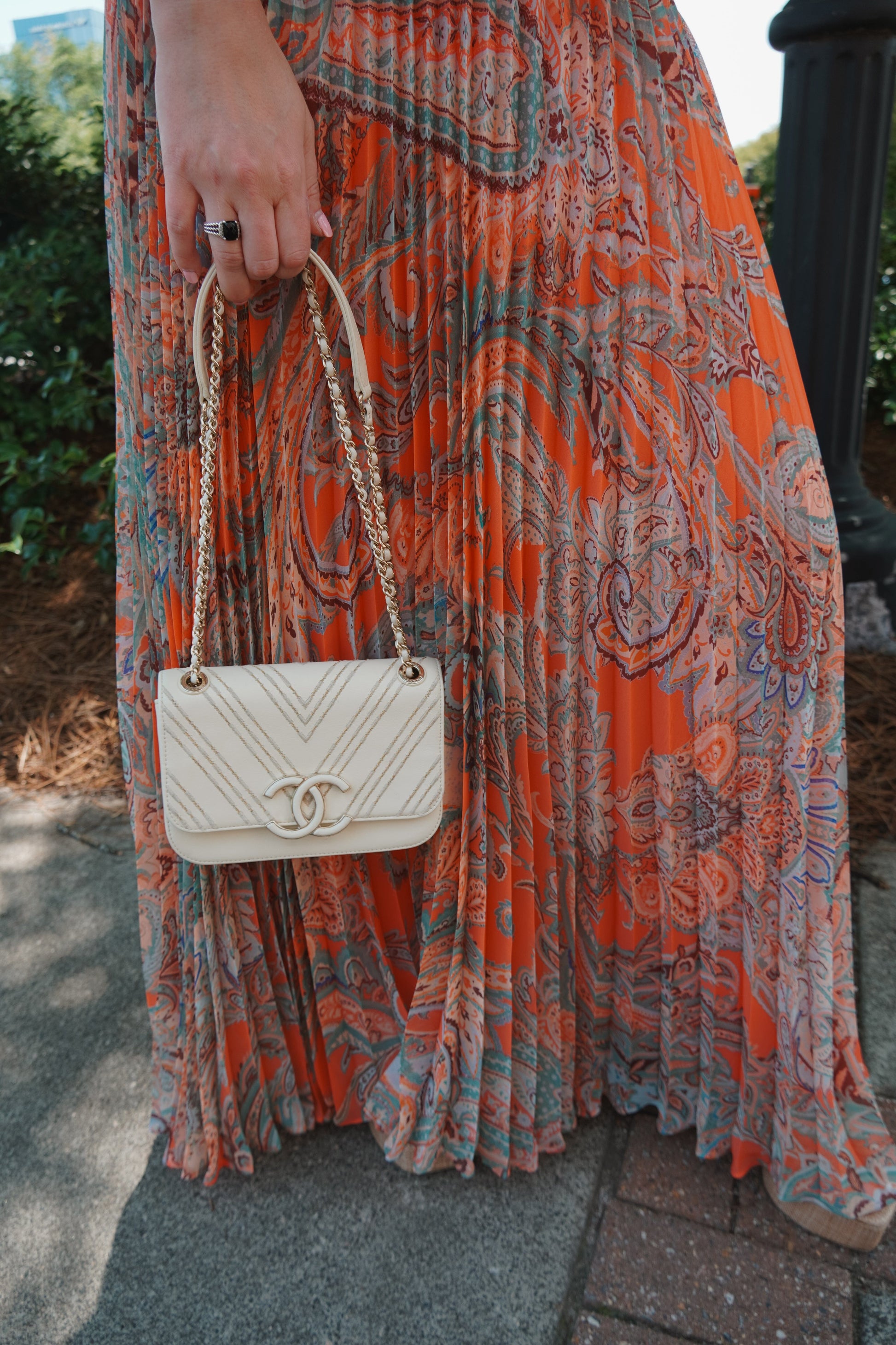 Chanel Chevron Small Flap Bag-Accessories-Uniquities