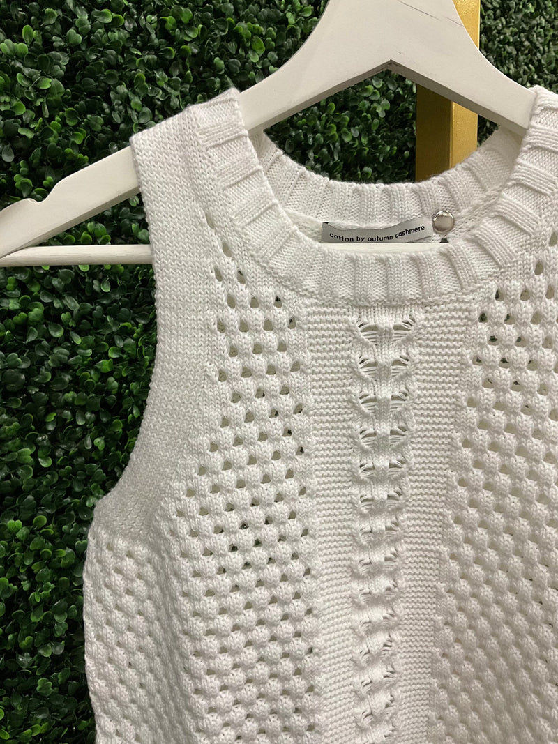 Texture Stitch Halter-Sweaters-Uniquities