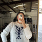 Cropped Lobster Sweater-Sweaters-Uniquities