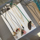 Rose Quartz Corded Charm Necklace-Jewelry-Uniquities