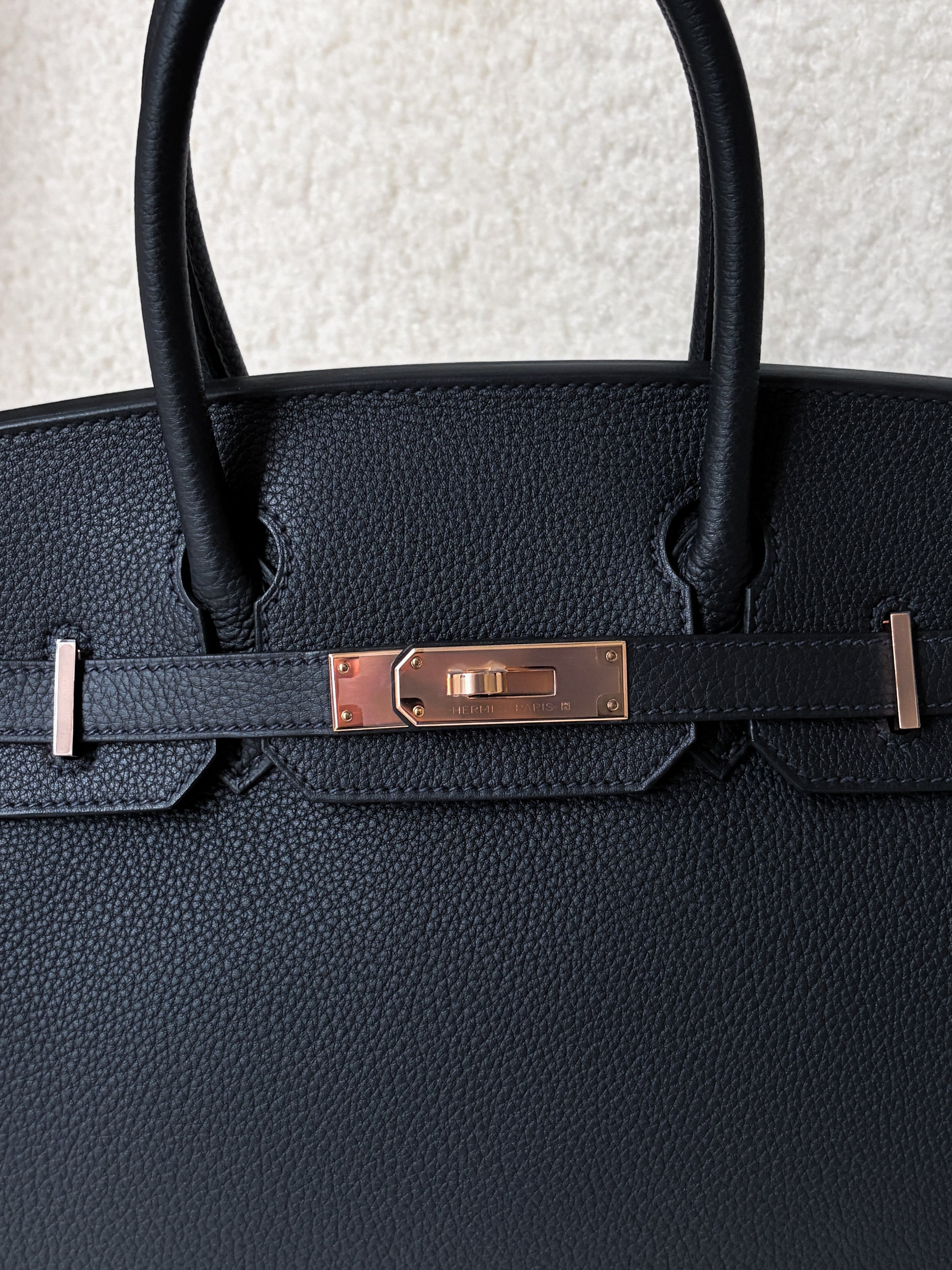 Hermes Birkin 30 Caban Togo Accessories Uniquities Designer 