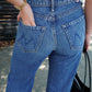 The Lemon Twist Sneak Jeans-Denim-Uniquities