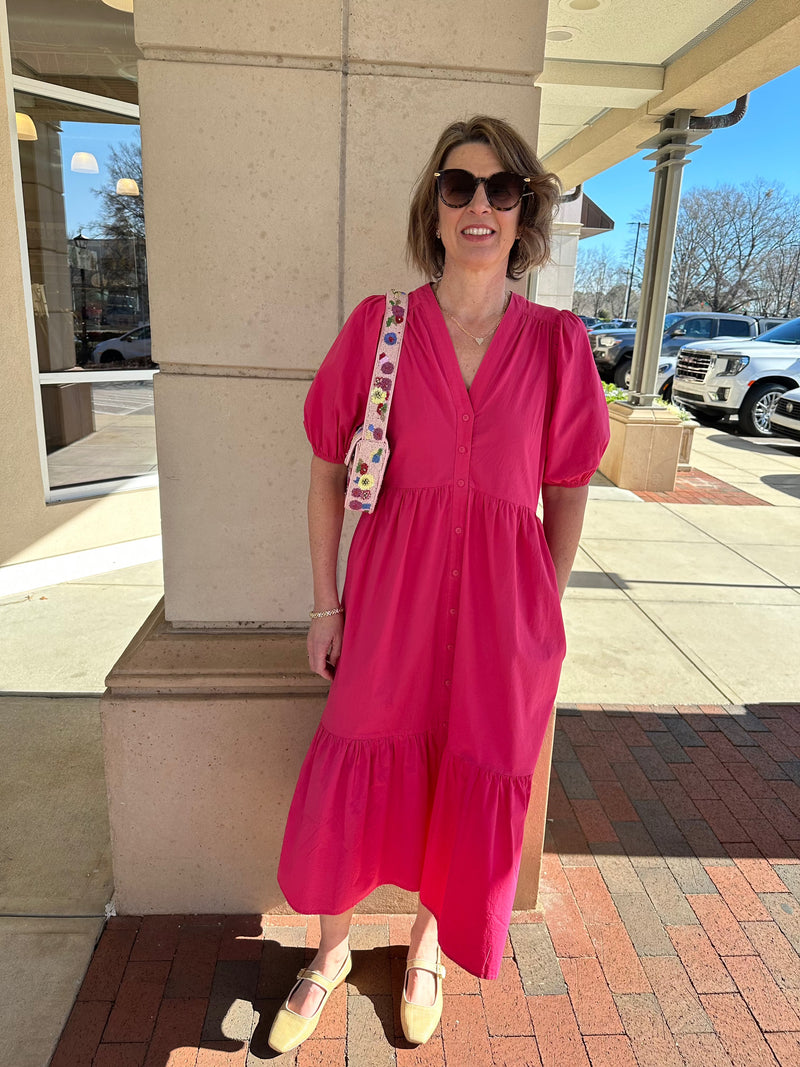 Sutton Midi Dress-Dresses-Uniquities