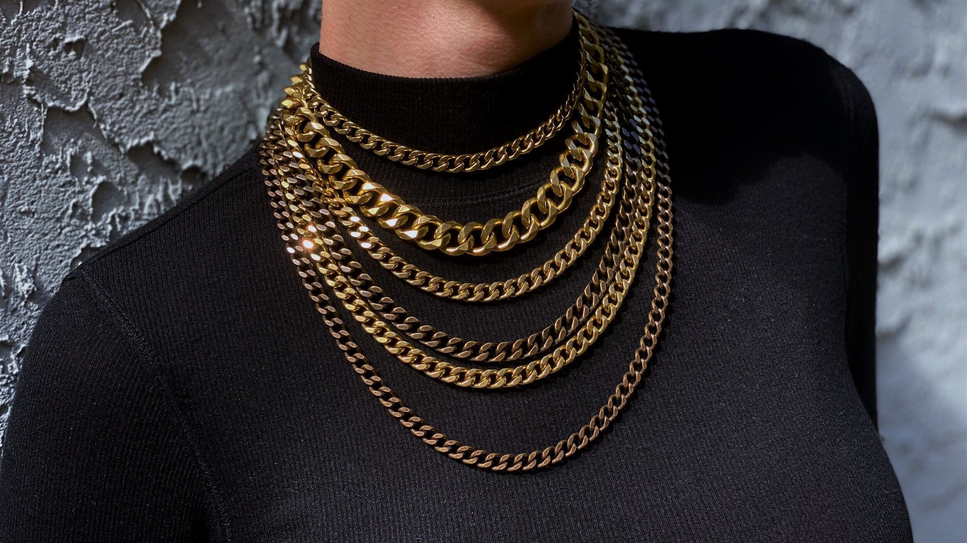 Perfect Curb Smoky 2.3 Necklace-Jewelry-Uniquities