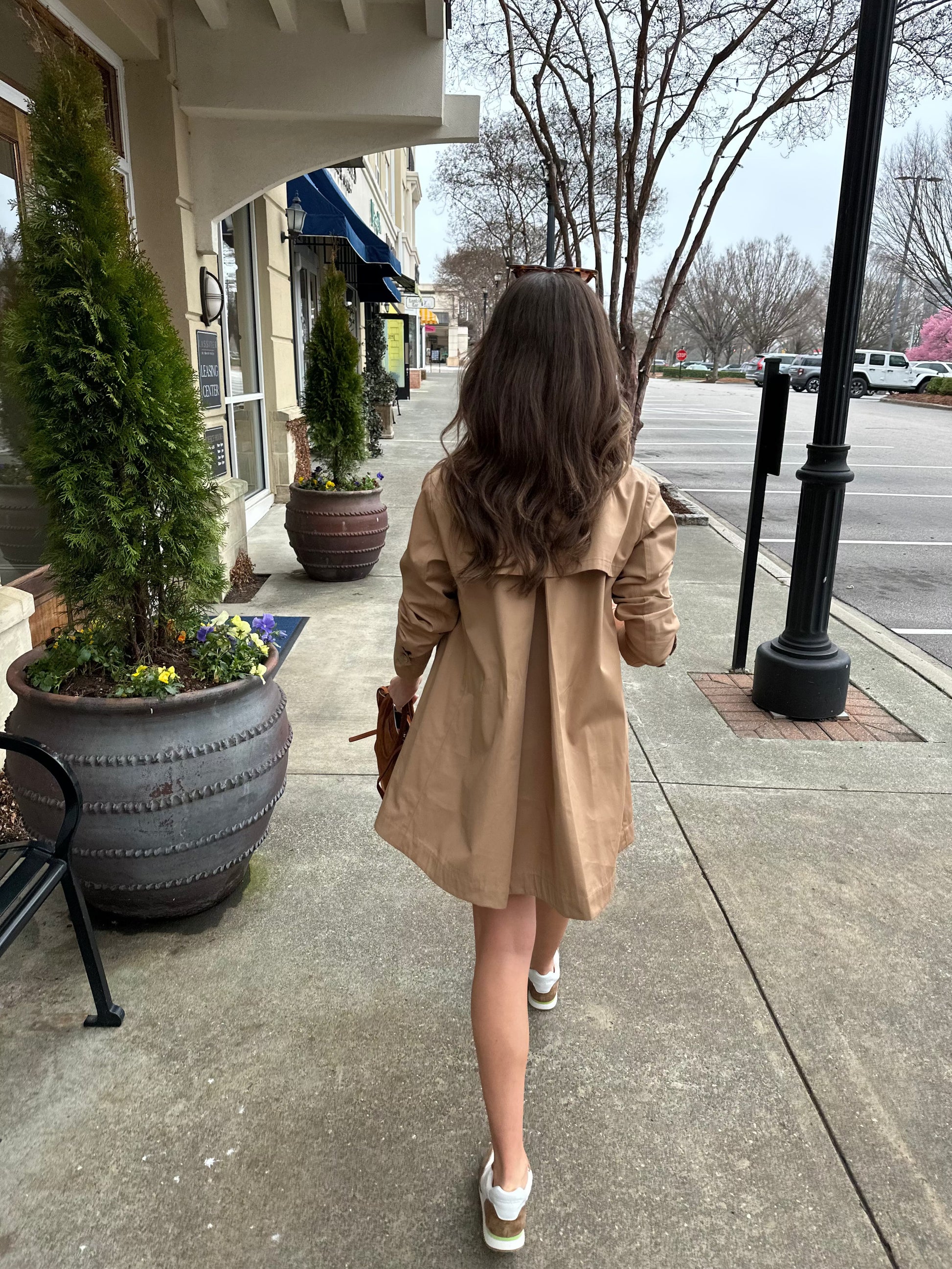 Mid Thigh Trench-Jackets-Uniquities