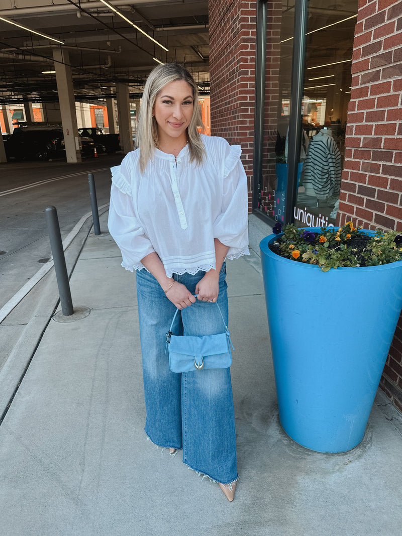 The Swisher Sneak Fray Jeans-Denim-Uniquities