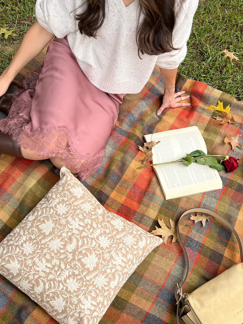 Lea Lace Hem Skirt-Bottoms-Uniquities