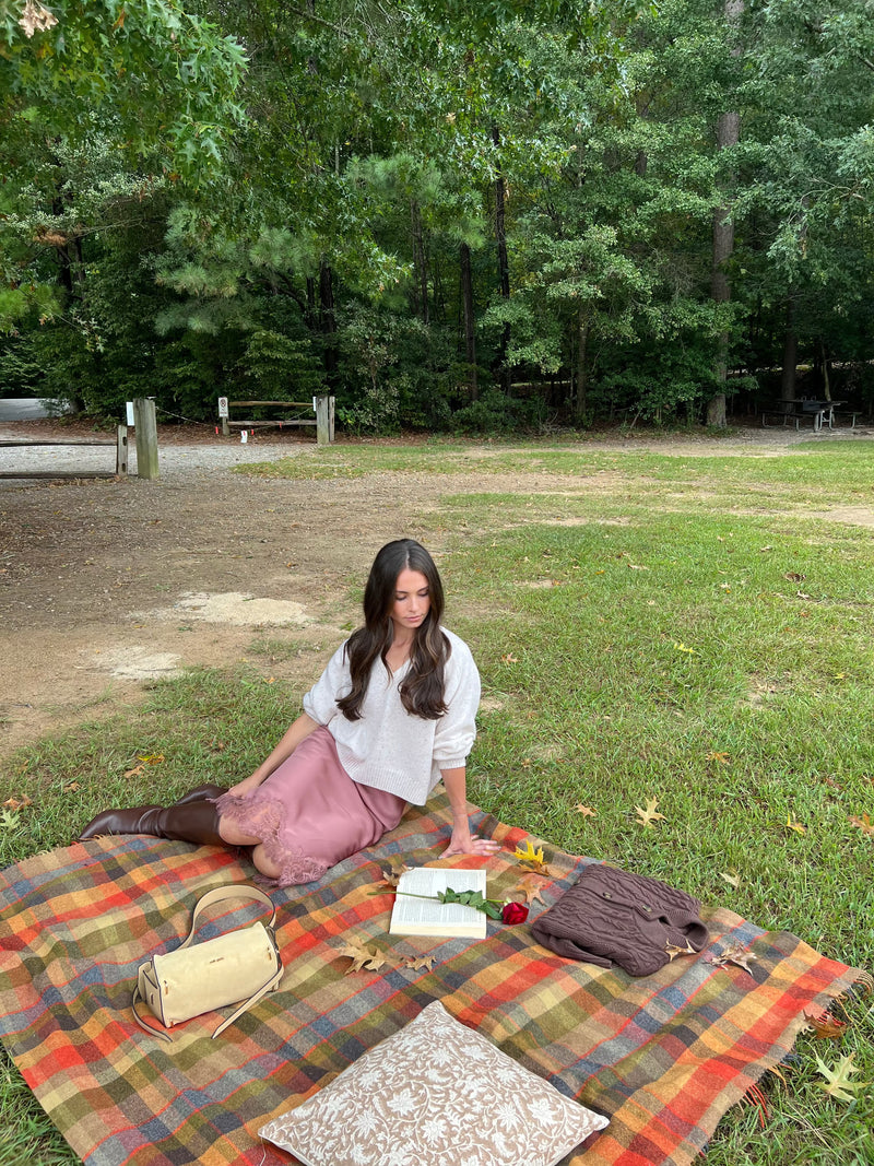 Lea Lace Hem Skirt-Bottoms-Uniquities