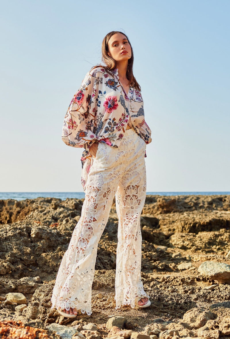 Liberty Floral Top-Tops/Blouses-Uniquities