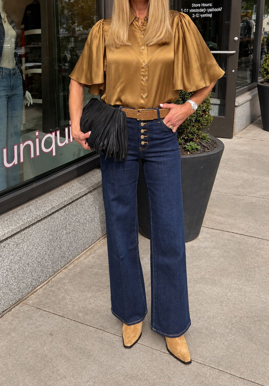 Flutter Shirt-Tops/Blouses-Uniquities
