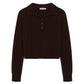 Constance Long Sleeve Polo-Tops/Blouses-Uniquities