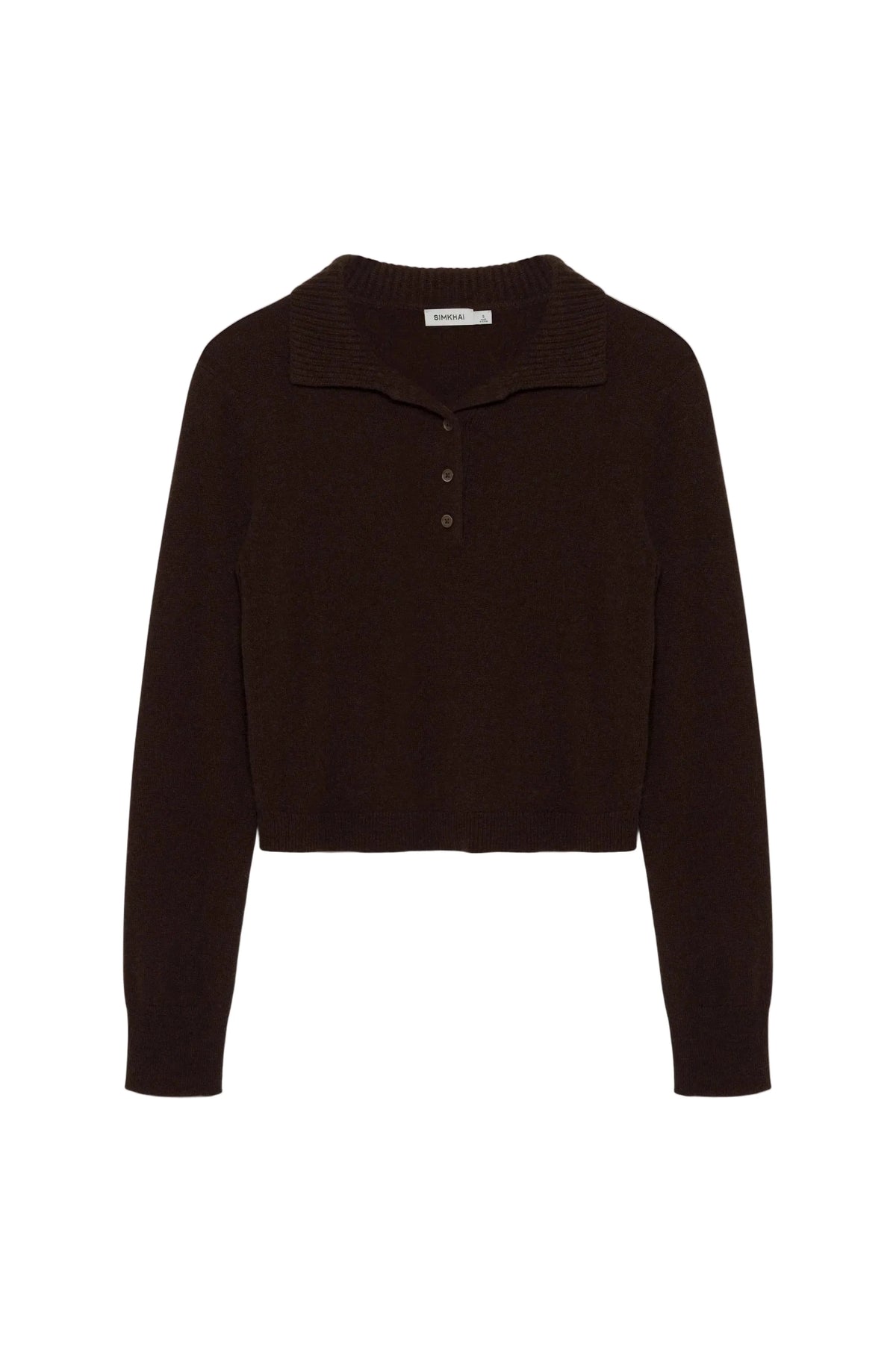 Constance Long Sleeve Polo-Tops/Blouses-Uniquities