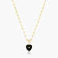 Isabel Onyx Necklace-Jewelry-Uniquities