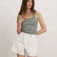 Ellis Mid Rise Short-Bottoms-Uniquities