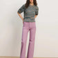 Joplin High Rise Wide Flare-Denim-Uniquities