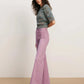 Joplin High Rise Wide Flare-Denim-Uniquities