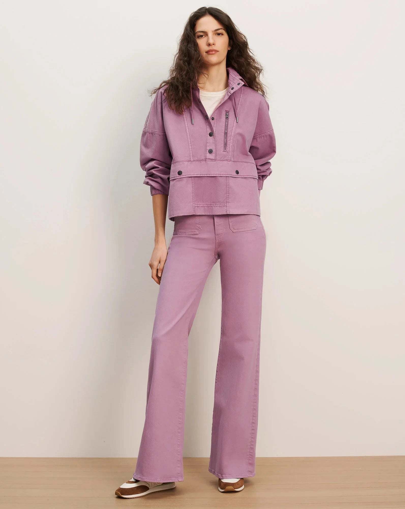Joplin High Rise Wide Flare-Denim-Uniquities