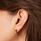 Staple Hoops Small-Jewelry-Uniquities