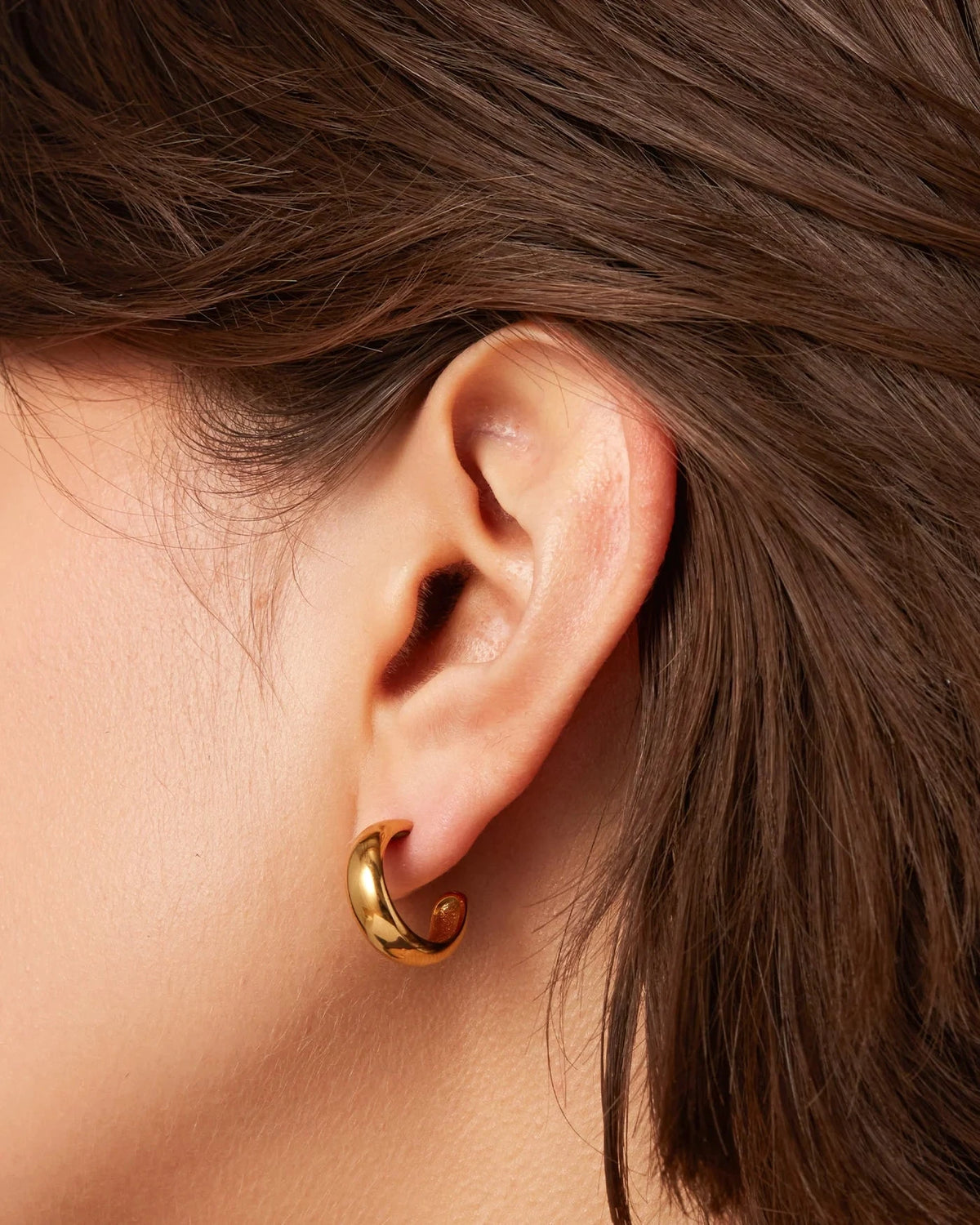Staple Hoops Small-Jewelry-Uniquities