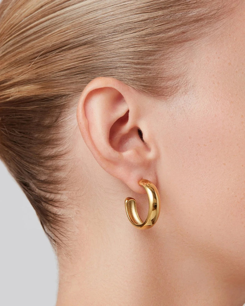 Staple Hoops Medium-Jewelry-Uniquities