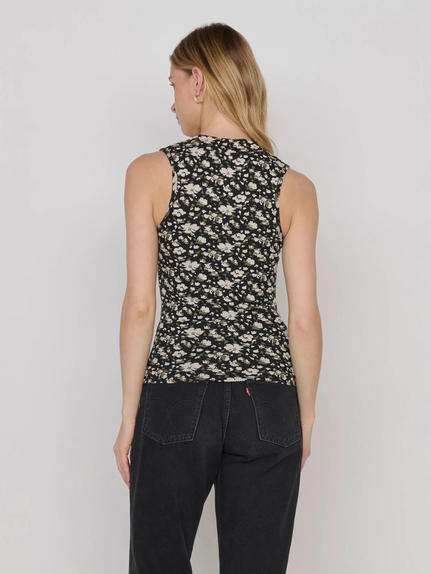 Joan Sleeveless Mock Neck Tops/Blouses NATION 