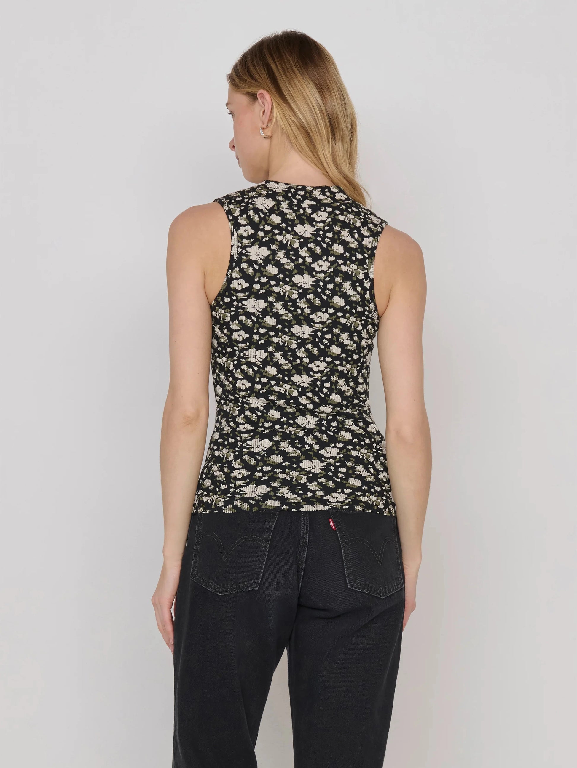 Joan Sleeveless Mock Neck Tops/Blouses NATION 