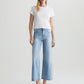 Saige Wide Leg Crop-Denim-Uniquities
