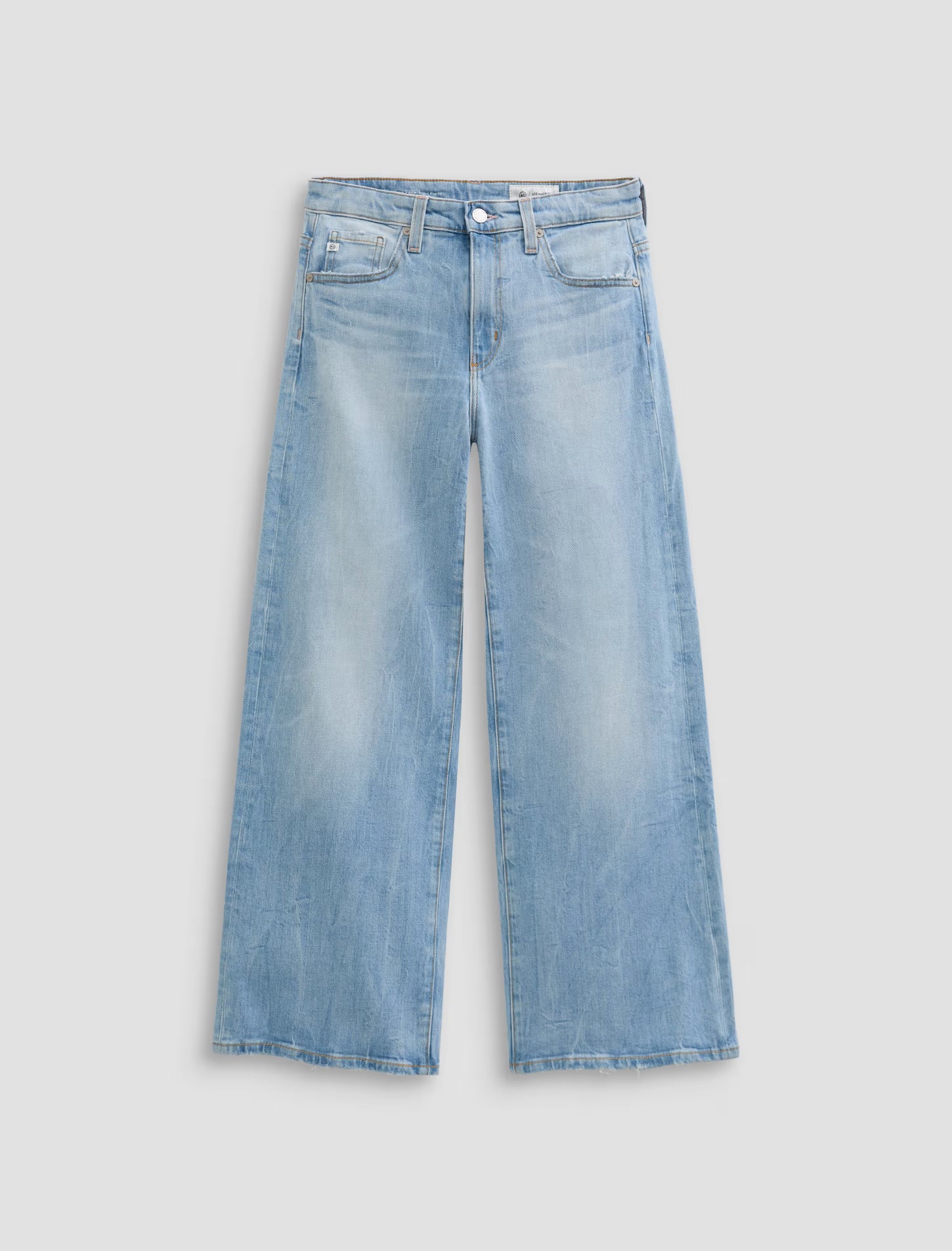Saige Wide Leg Crop-Denim-Uniquities