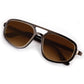 Jordan Sunglasses Bronze Metallic + 12k-Accessories-Uniquities
