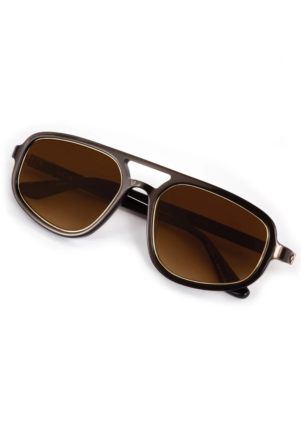 Jordan Sunglasses Bronze Metallic + 12k-Accessories-Uniquities