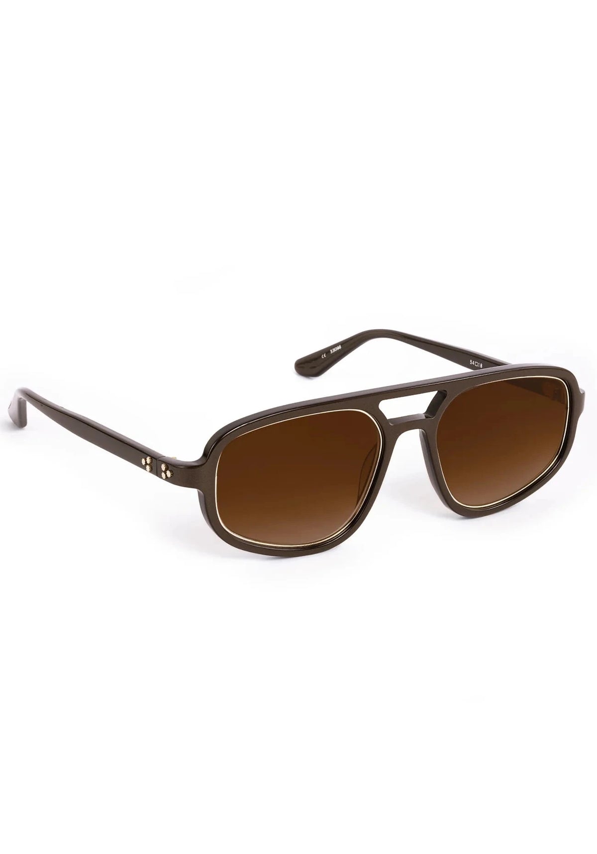 Jordan Sunglasses Bronze Metallic + 12k-Accessories-Uniquities