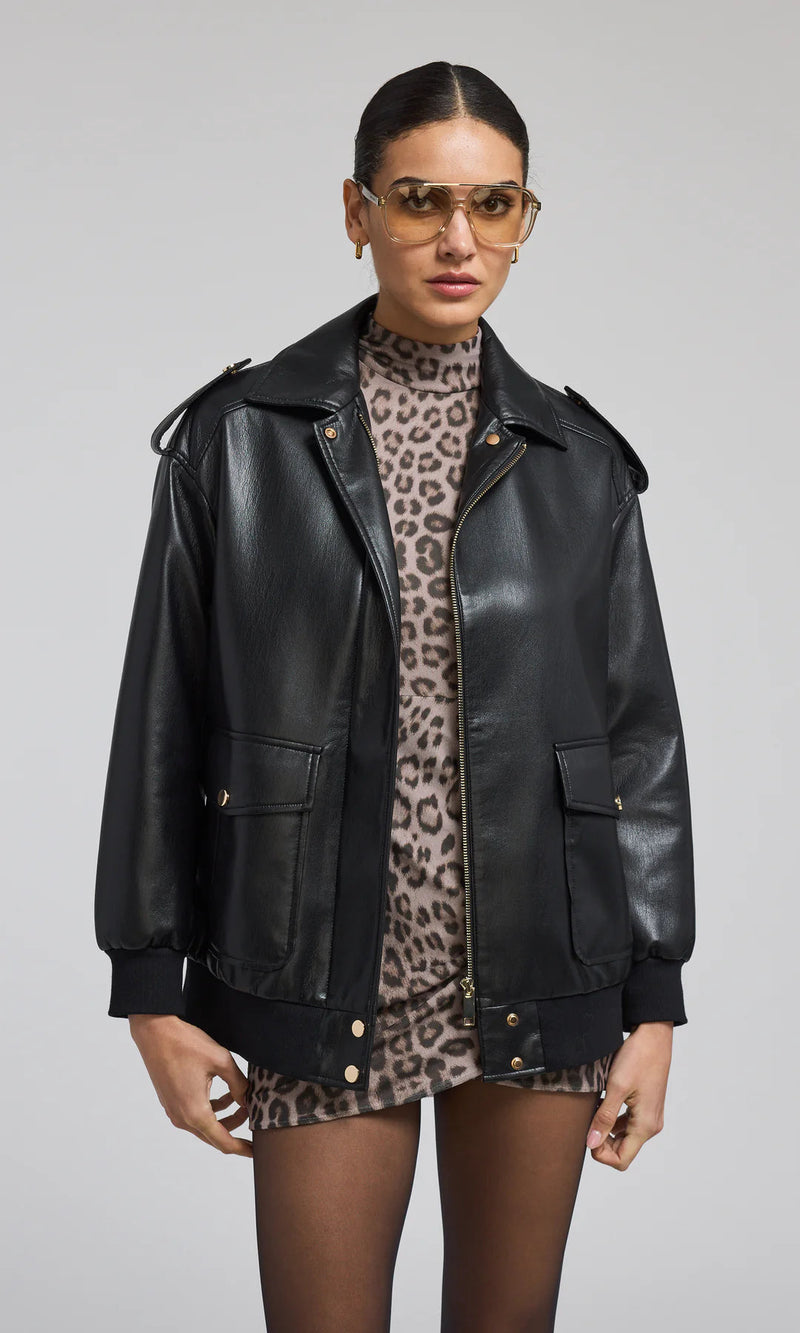 Axel Vegan Leather Jacket-Jackets-Uniquities