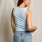 Khara Cotton Tank-Tee Shirts-Uniquities