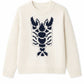 Cropped Lobster Sweater-Sweaters-Uniquities