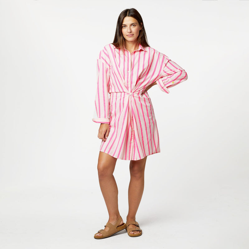 Lilly Shirt Dress-Dresses-Uniquities