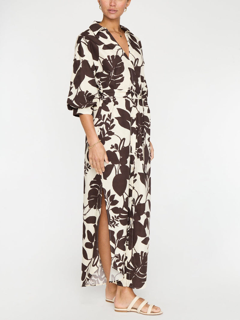 Kate Printed Maxi Dress-Dresses-Uniquities