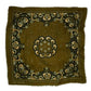 Bandana Flowers Scarf-Accessories-Uniquities
