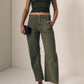 Utility Soft Barrel Jeans-Denim-Uniquities