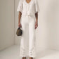 Column Eyelet Jean-Denim-Uniquities