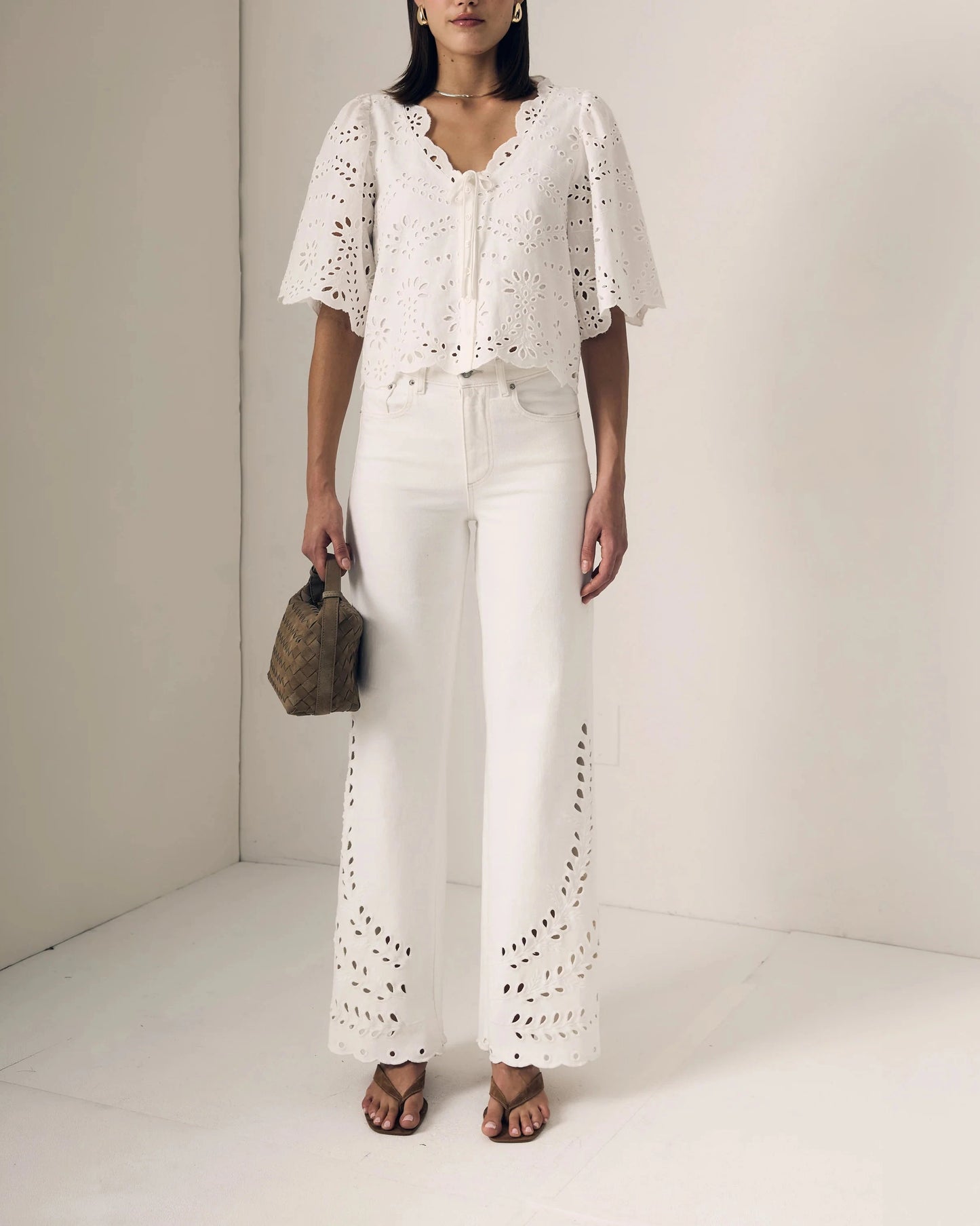 Column Eyelet Jean-Denim-Uniquities